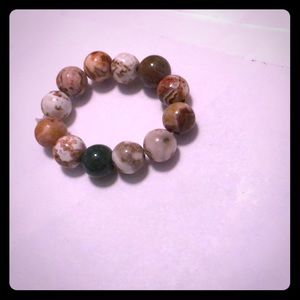 Men’s coffee agate ring